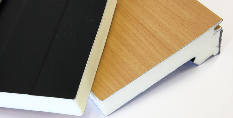 Panel cubierta colores